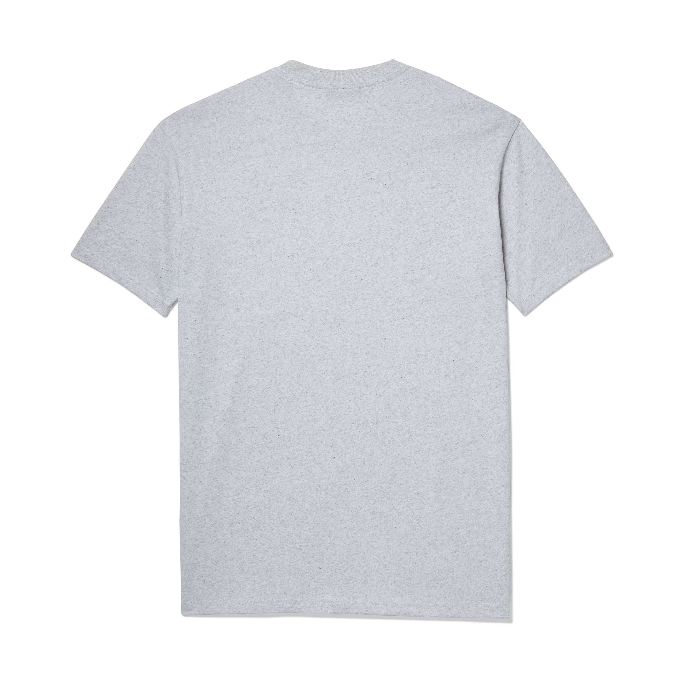 Back view of Lanzera Club Tee in Heather with seamless t-shirt design.