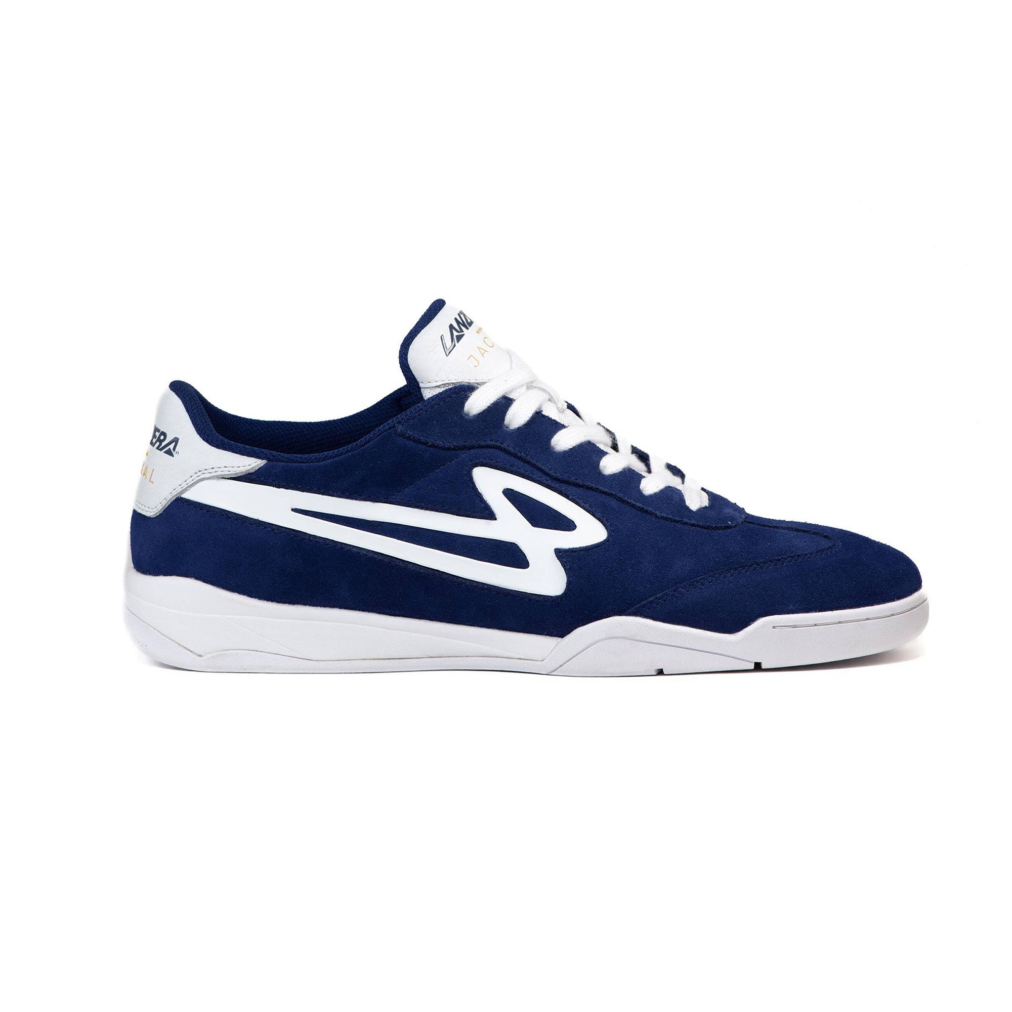 DINO SPECIAL MODEL サッカーシューズ Lanzera Jackal Navy | Suede Sneakers for Football and Everyday Wear
