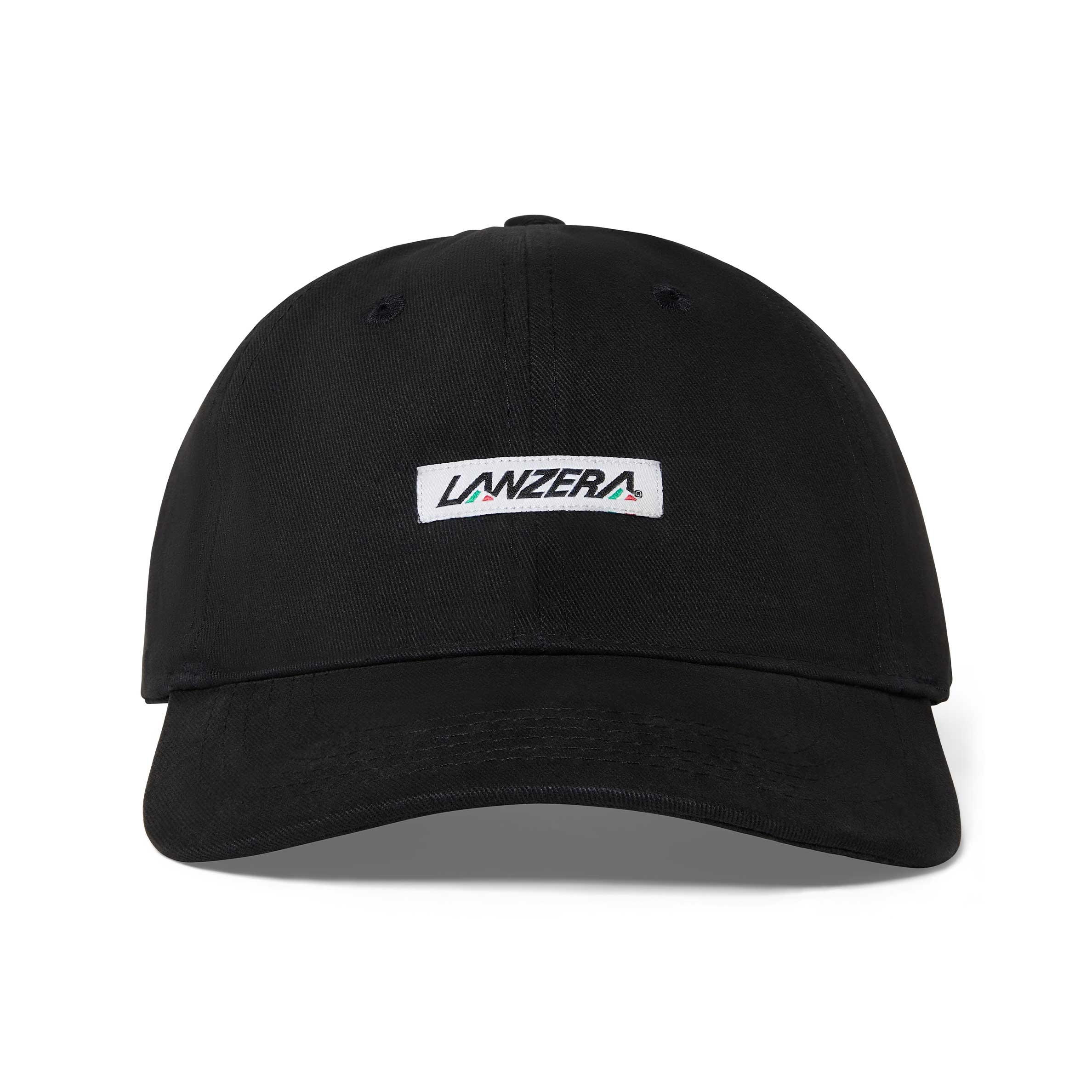 Lanzera Club Cap – Black | Adjustable Football-Inspired Cap