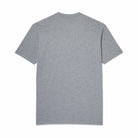 Lanzera Tee in Grey – back view of this versatile cotton-polyester blend t-shirt, offering a soft and lightweight feel. Designed with a relaxed fit for superior comfort, ideal for everyday wear or layering in active settings.